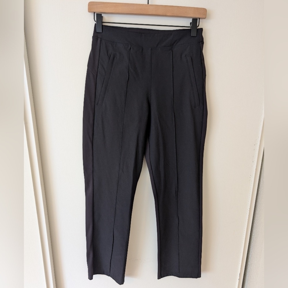 Athleta Womens 2 Black Athletic Pants Activewear Athleisure Sportswear Workout